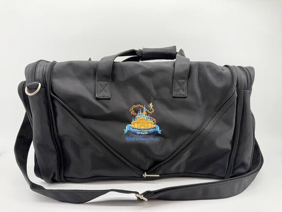 Gemline Handbags - Gemline Disney World Duffel Bag Black Travel Carry On Convertible Multi Pocket